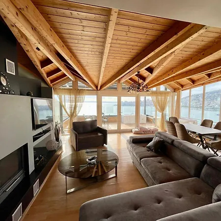 Seaview Golden Penthouse Lägenhet Sarandë