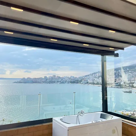 Lägenhet Seaview Golden Penthouse Sarandë