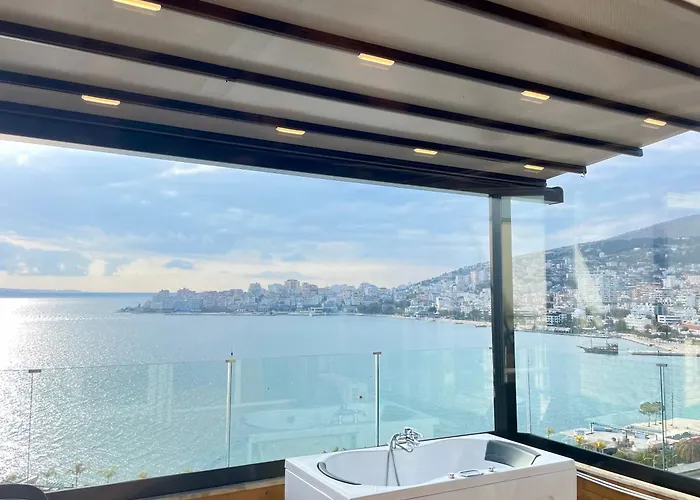 Apartament Seaview Golden Penthouse Saranda